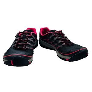 Merrell All Out Rush Black Pink Trail Running Trainers Sneakers Women's Size 9.5